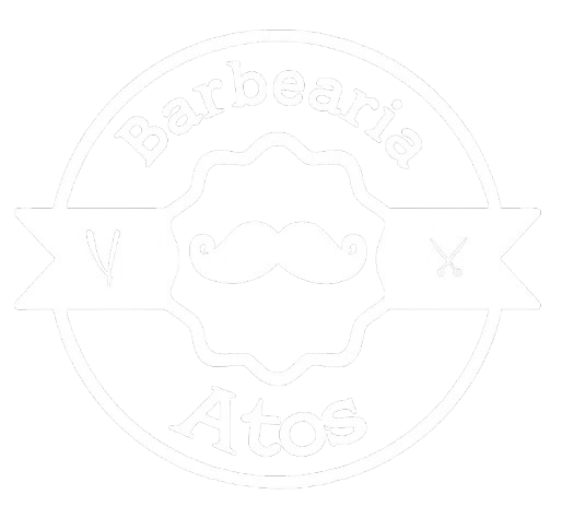 Logo da empresa atos barbearia